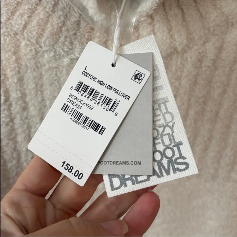 Barefoot Dreams Cozy Chic High Low Pullover - Picture 3 of 5